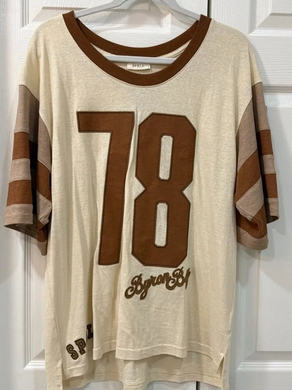 Spell EUC Homecoming Oversized Biker Tee n Size S